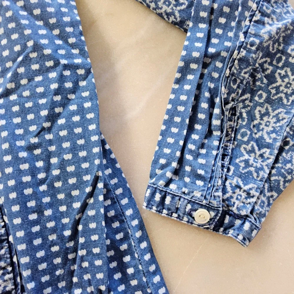 Womens J.Crew Tunic Top Lot of 3 Long Sleeve‎ Button Down Casual